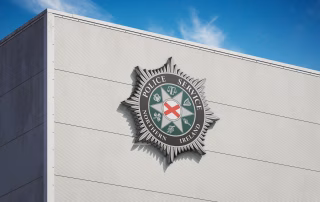 PSNI Building in Belfast, Northern Ireland